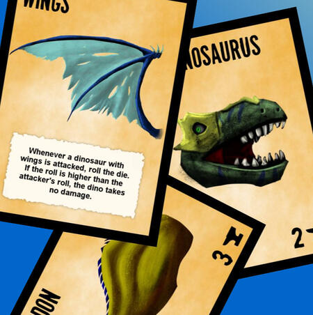 Terrible Lizards Card Art
